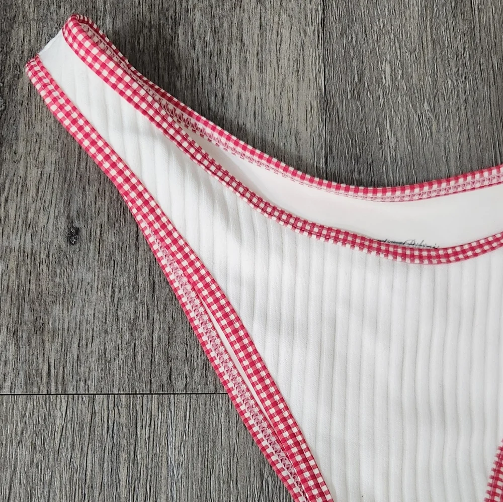 New!Frankies Bikini x Bella Hadid Dove‎  Bikini Bottom